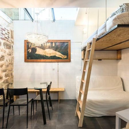 Original, cosy 25m² near CANAL ST-MARTIN Paris Exterior foto