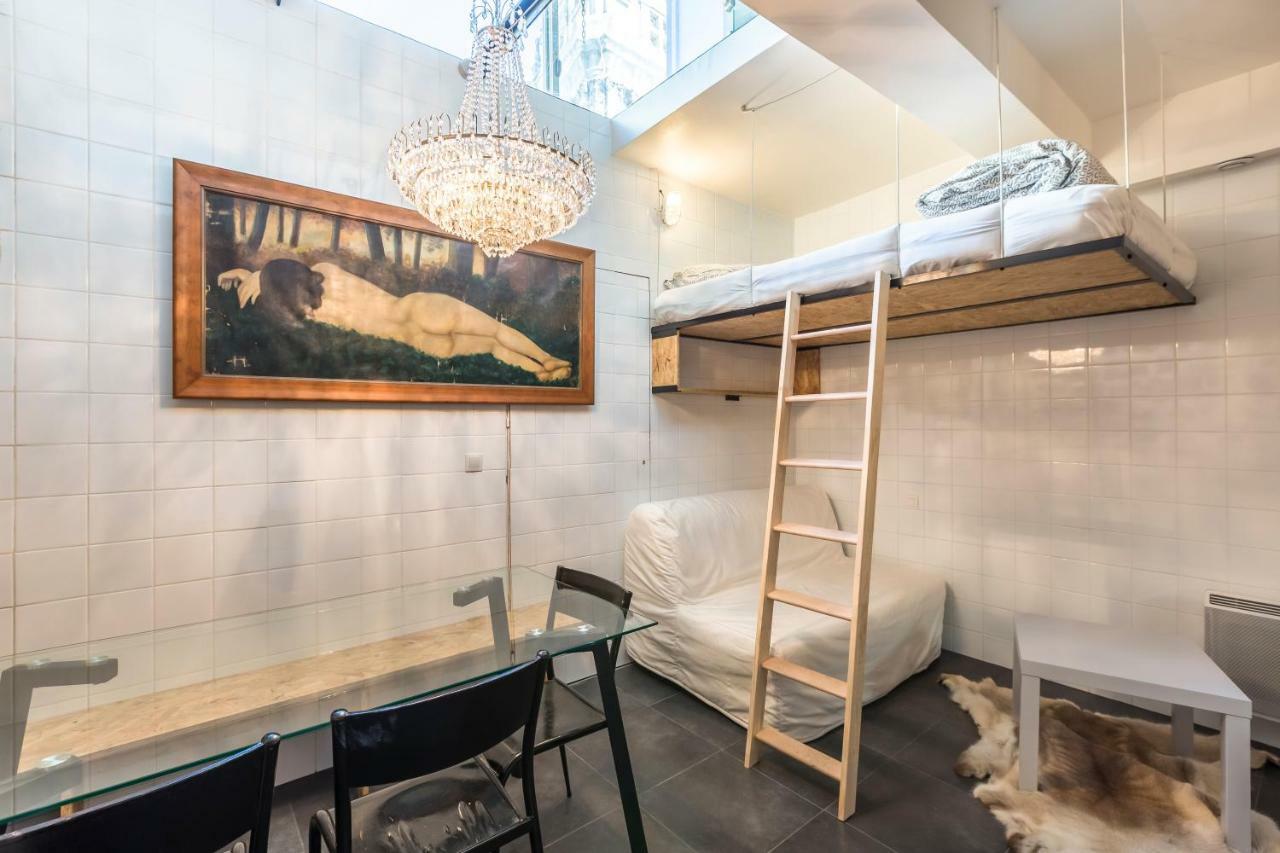 Original, cosy 25m² near CANAL ST-MARTIN Paris Exterior foto