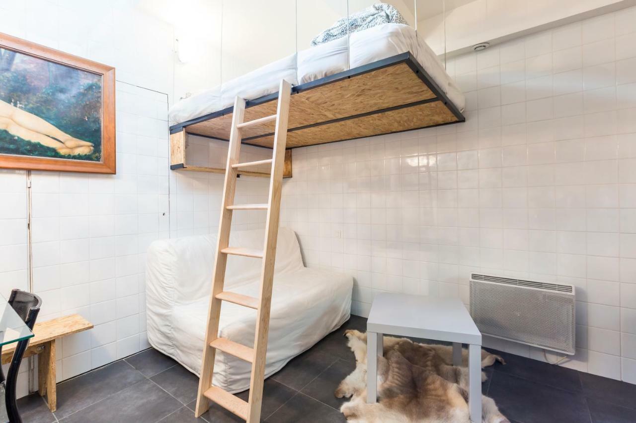 Original, cosy 25m² near CANAL ST-MARTIN Paris Exterior foto