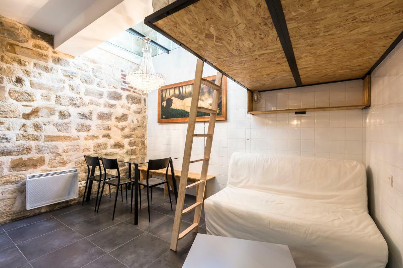 Original, cosy 25m² near CANAL ST-MARTIN Paris Exterior foto