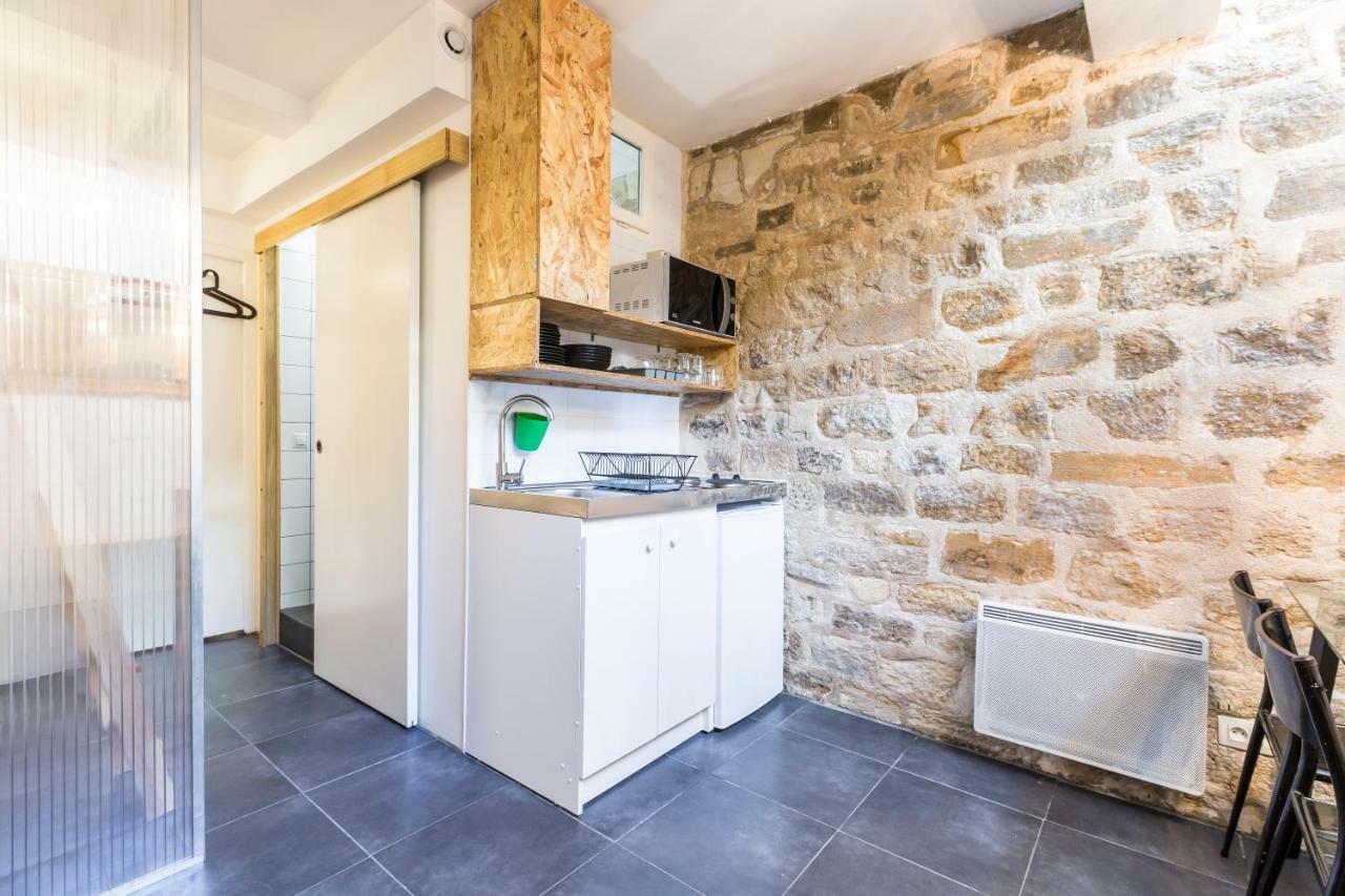 Original, cosy 25m² near CANAL ST-MARTIN Paris Exterior foto