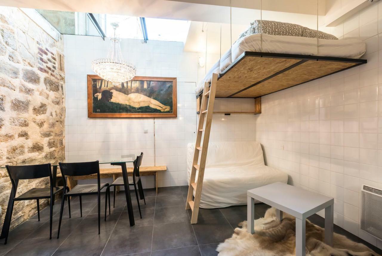 Original, cosy 25m² near CANAL ST-MARTIN Paris Exterior foto