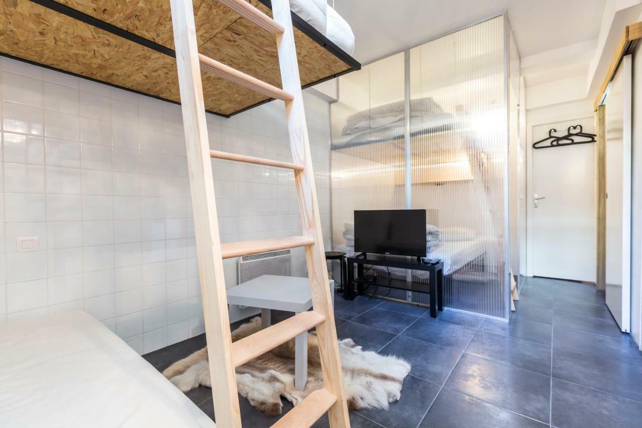 Original, cosy 25m² near CANAL ST-MARTIN Paris Exterior foto
