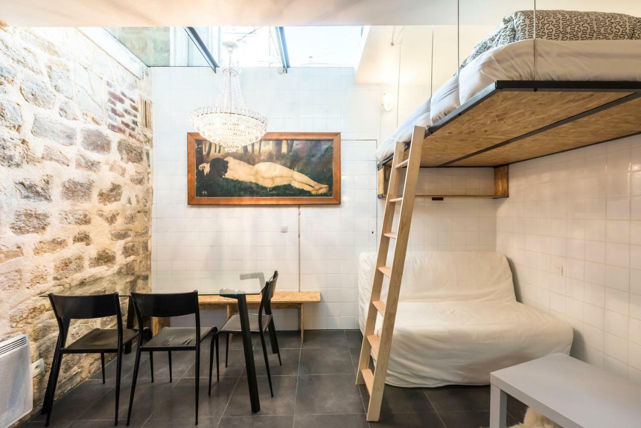 Original, cosy 25m² near CANAL ST-MARTIN Paris Exterior foto
