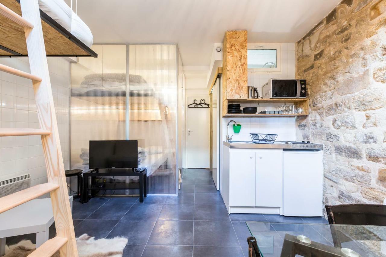 Original, cosy 25m² near CANAL ST-MARTIN Paris Exterior foto